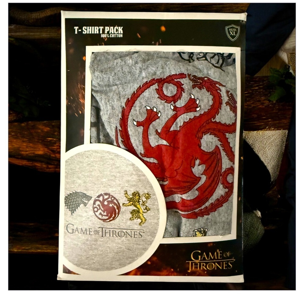 Game of Thrones T-Shirt Pack Great Gift ! Father’s Day​